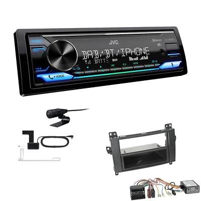 JVC Digital 1-DIN Autoradio DAB+ Bluetooth für Mercedes-Benz Sprinter mit ISO - Bild 1 von 4