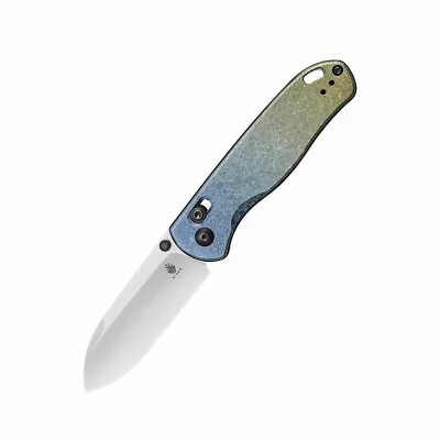 Kizer Drop Bear EDC Folding Pocket Knife Titanium Handle LC200N Steel Ki3619A3