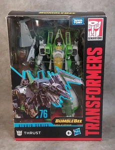 Nuovo Hasbro Transformers Bumblebee Studio Series 76 Voyager Class Thrust Figure - Foto 1 di 8