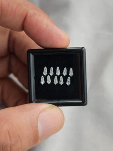 1pc Fancy Shield Cut Diamond 4.5×2.5mm G–H VS-SI Natural Melee Side Stone Accent - Picture 1 of 9