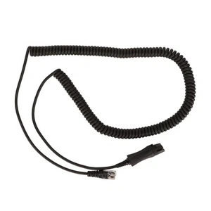 QD RJ9 Zestaw słuchawkowy do telefonu Redukcja szumów Ergonomia Obsługa klienta Słuchawki F Hot - Zdjęcie 1 z 22