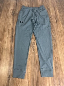 Under Armour Mens Fitted Médium Sport style Élite Jogger Pants 4 Zipper Pockets - Picture 1 of 17