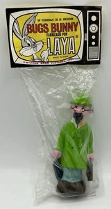 PROFESSEUR TOURNESOL - Figurine Pouet latex LAYA - 1980's - Neuf - Imagen 1 de 4