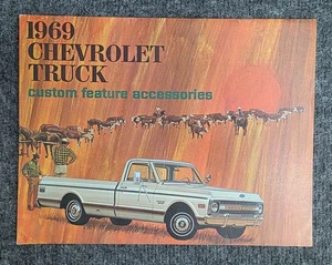 1969 Chevrolet Truck Custom Feature Accessories Catalog 15 Page Brochure Vtg - Picture 1 of 5