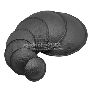 2x 45-150mm Altavoz Tapa Antipolvo Pockmark Tapa Convexa Protector Papel Domo Cono Cubierta - Imagen 1 de 7