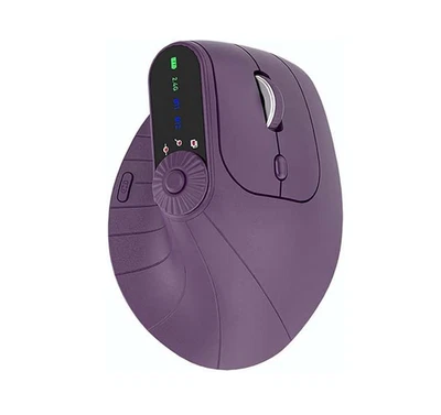 Saker Ergonomic Triple,Ergonomic Vertical Mouse: Tri-Mode Wireless, Rechargeable - Image 1 of 4