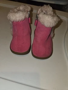 Bota UGG Bebé Mallya Talla 02/03 Infantil Rosa Azalea Piel de Oveja Puño Lateral Ver Fotos  - Imagen 1 de 11