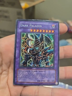 Yugioh Dark Paladin DMG-001 Secret Rare Limited Edition Damaged - Image 1 of 4