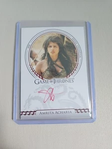 Game of Thrones: Legends of the Realm Auto Amrita Acharia as Irri - Picture 1 of 2