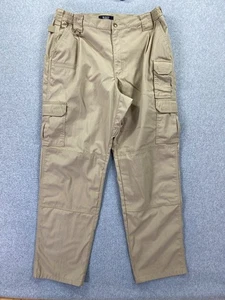 5.11 Tactical Pants Men 40x34 Taclite Pro Ripstop Cargo Beige 74273 (Fits 36x31) - Picture 1 of 10