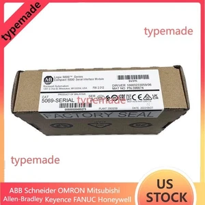 AB 5069-SERIAL SER A Compact Logix 5000 Interface Module US Free Tax - Picture 1 of 6