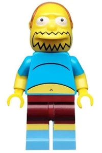 Figurine / Minifigure Lego The Simpsons - Comic Book Guy (sim033) - Imagen 1 de 1