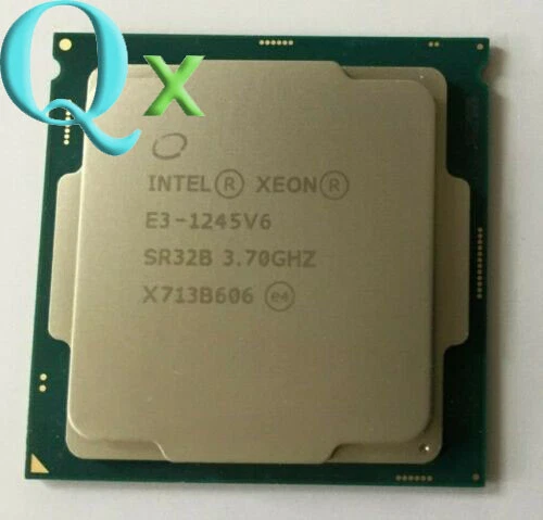 Intel Xeon E3-1245 v6 LGA1151 CPU Processor 3.70Ghz Quad-Core 73W - Image 1 of 1