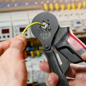 HSC4 6-4A Mini Self Adjusting Tubular Crimping Terminals Tool 0.08-6mm 28-10AWG - Picture 1 of 4