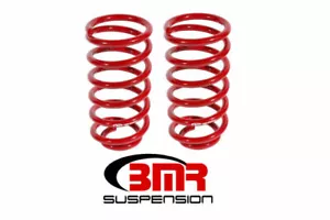 BMR Red Rear Lowering Springs for 79-04 Fox Mustang - Picture 1 of 2