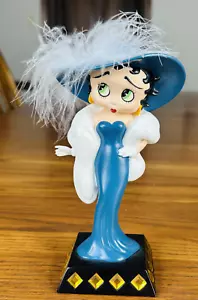 BETTY BOOP GLAMOUR GIRL FIGURE Danbury Mint 1996 Figurine King Features Blue - Picture 1 of 7