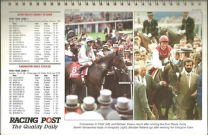 Par de calendarios clásicos de escritorio de carreras - 1992 y 1994 - Imagen 1 de 4