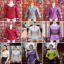 Buy 2 Get 1 Free , Laos silk blouse, Thai silk shirt, Thai shirt, Thai
