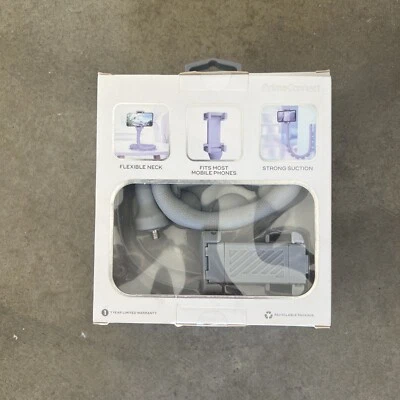 Multi-Mount Multipurpose Cell Phone Smartphone Holder Flex Twist Suction Stick - Image 1 of 4