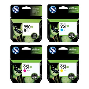 Lotto originale cartucce d'inchiostro HP 950, 950XL & HP 951XL (C2P43AE) - CONSEGNA GRATUITA NEL REGNO UNITO - Foto 1 di 15