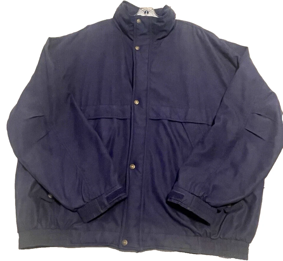 Chaqueta de bombardero Timberline Colorado auténtica de colección para hombre talla 2XL azul Foto 1 de 4