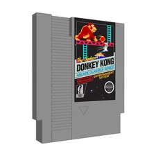 Donkey Kong Original Edition Pie Factory Nintendo NES Famicom Game Cartridge Blk