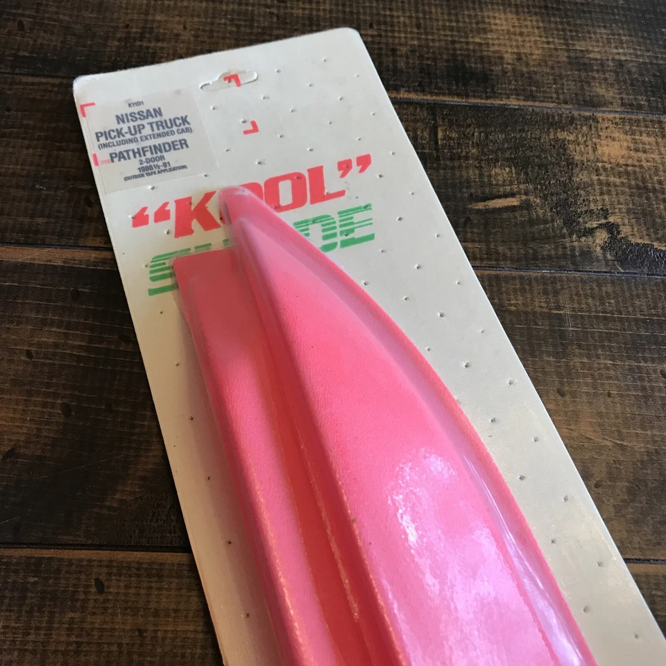 Para Nissan Pathfinder Rosa Deflector de Ventana Ventilación Parasol Protector de Lluvia Nuevo de Lote Antiguo Foto 1 de 4