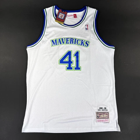 NWT Mitchell & Ness Swingman Dirk Nowitzki Dallas Mavericks 1998 Home Jersey XL Cover