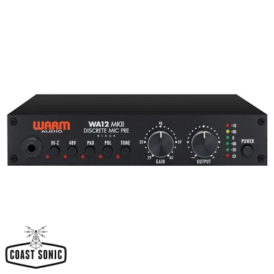 Warm Audio WA12 MKII Microphone Preamp - Image 1 of 2