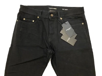 Saint Laurent Black Jeans Slim Fit Size 33 Made in Italy - Image 1 of 4