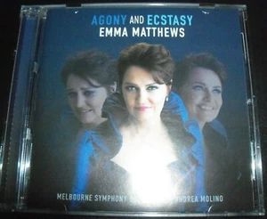 Emma Matthews (Melbourne Symphony Orchestra) - Agony And Ecstasy CD – Like New - Picture 1 of 1