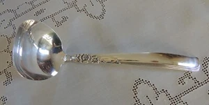 GRAVY LADLE "Gay Adventure" Silver Plate by Oneida 1955 Vintage Silver Plate 7" - Picture 1 of 6