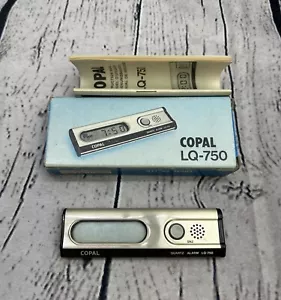 Vintage Copal LQ-750 Reisewecker goldfarben mit Anleitung - Bild 1 von 13