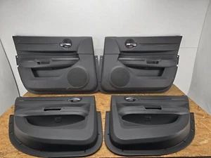DODGE CHARGER SRT8 08-10 OEM 4X INTERIOR DOOR PANEL CARD COVER TRIM - Imagen 1 de 20