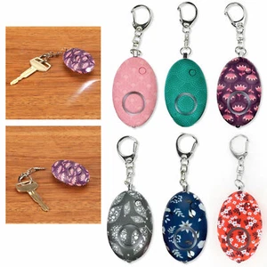 2 Pc Security Emergency Personal Alarm Keychain LED Survival Siren Self Defense - Picture 1 of 1