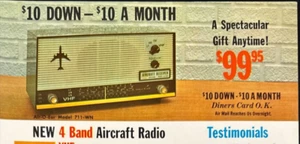 1962 Nova-Tech 4 Band Aircraft Radio Manhattan Beach CA Vintage Print Ad - Picture 1 of 7