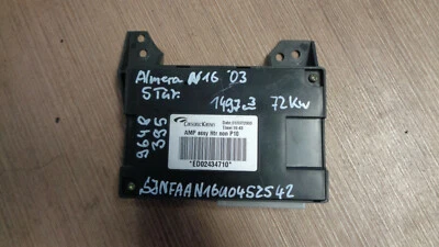 Nissan Almera II N16 Bj.02-06 Calsonic Kansei Steuergerät Klimaanlage ED02434710 - Bild 1 von 2