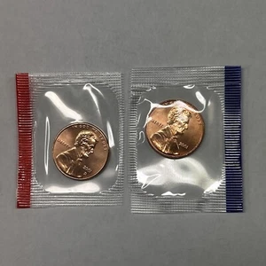 Lincoln Cents 2001 P&D de como nuevo conjunto en violonchelo como nuevo con envío gratuito - Imagen 1 de 2