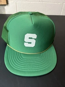 Michigan State Spartans Trucker Cap Grün S Logo Classic Nissin Cap - Bild 1 von 7