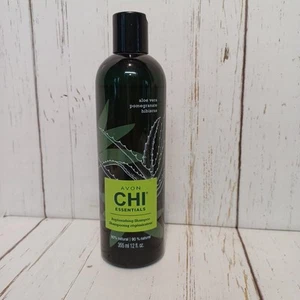 AVON CHI ESSENTIALS AUFFÜLLENDES SHAMPOO ALOE VERA GRANATAPFEL 12 FLÜSSIGE UNZEN - Bild 1 von 3