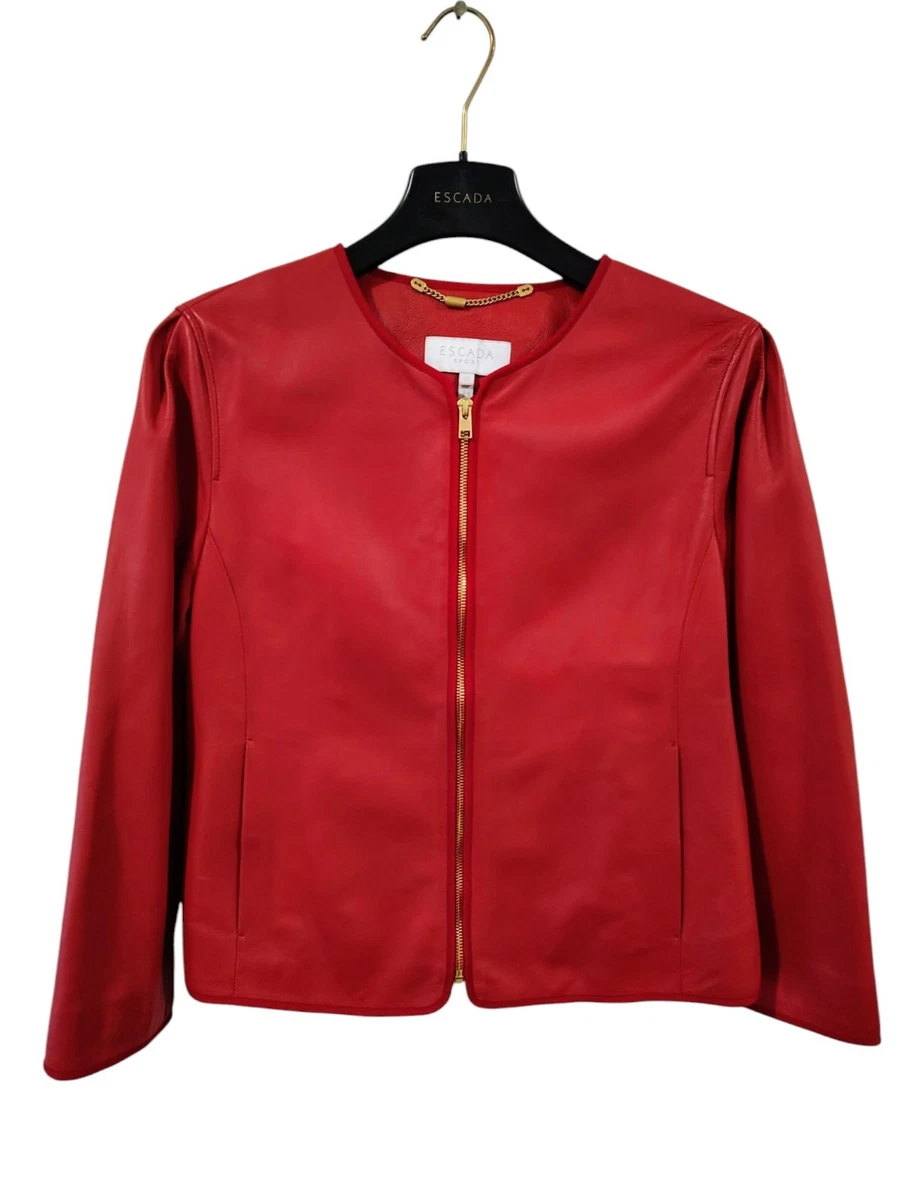 ESCADA SPORT ベルテッドコート D32 ESCADA SPORT ベルテッドコート D32 フロントダブルベルテッドコート