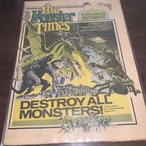 The Monster Times Volume 1 No 26 Destroy All Monsters - Picture 1 of 5