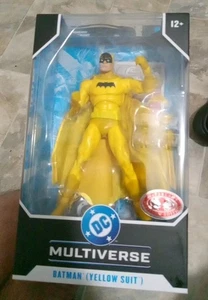 McFarlane DC Batman (Yellow Suit) Platinum Detective Comics #241 Action Figure - Picture 1 of 1