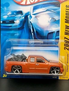 Hot Wheels 2007 New Models Chevy Silverado #20 Different Blister  - Picture 1 of 10