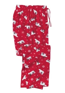 KingSize Men's Big & Tall Novelty Print Flannel Pajama Pants - Picture 1 of 7