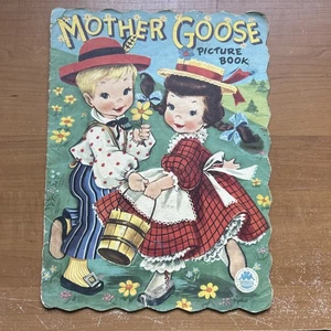 Vintage Children’s Picture Book “Mother Goose” by Merril Publishers - Picture 1 of 13