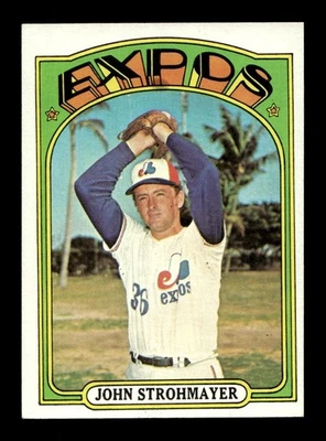 1972 Topps #631 John Strohmayer Expos EX+ *1e - Image 1 of 2