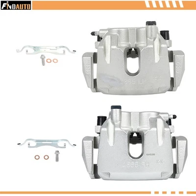 Pinzas de freno delanteras (2) para Dodge Durango 2011-2018 con soporte 18B5297 18B5296 Foto 1 de 4