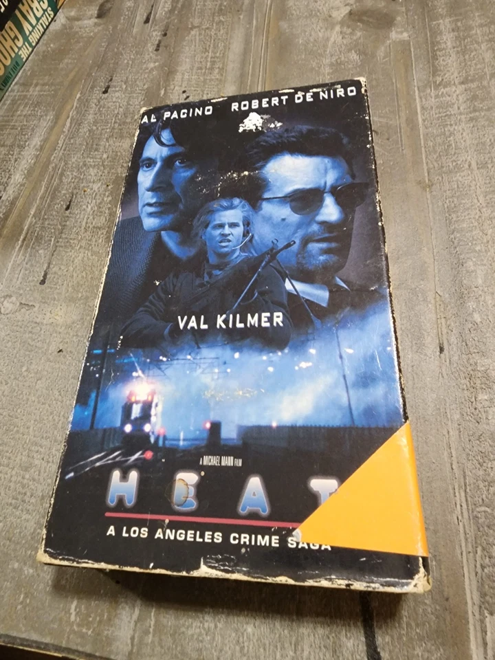 HEAT (1995 VHS) VAL KILMER AL PACINO ROBERT DE NIRO Pan & Scan - Image 1 of 4
