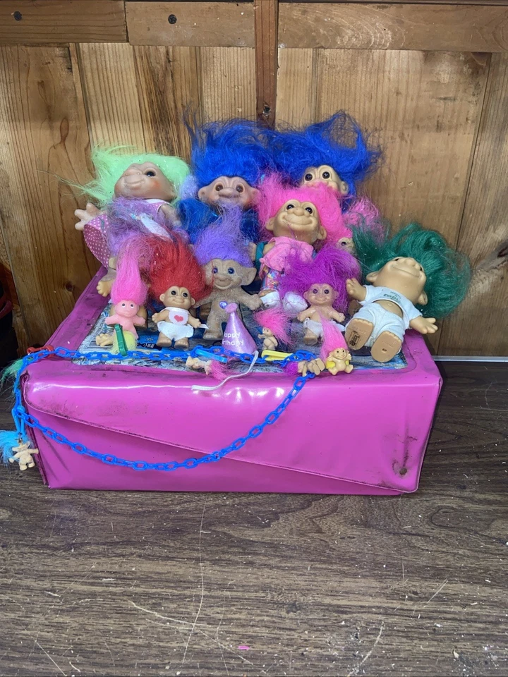  Lote De 15 Trolls Surtidos De Colección RUSS Etc. Coleccionable Foto 1 de 3